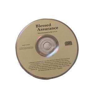 AS IS Blessed Assurance Music CD